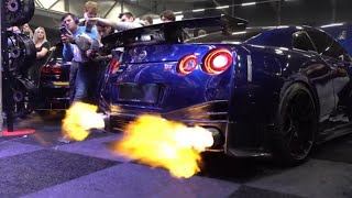 GTR Flames Compilation [upl. by Maxy]