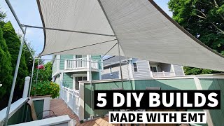 Custom Sail Shade Canopy amp More Build Ideas [upl. by Coleen]