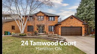 24 Tamwood Court Stoney Creek ON [upl. by Campy]