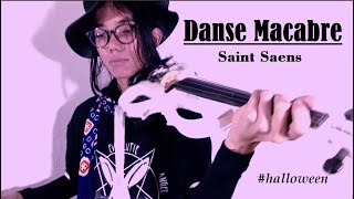 Danse Macabre op40 Camille Saint Saens  electric violin cover [upl. by Rosenblast]