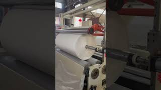 High cost performance jumbo roll paper slitting rewinding machine shorts machinepapermill [upl. by Hollister]