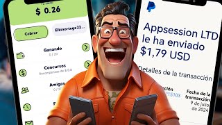 🎉ESTAS SON las 4 MEJORES Apps para ganar dinero a PAYPAL 2024🚀 [upl. by Naesyar81]