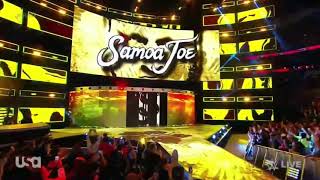 Samoa Joe Returns To Raw  Massive JOE Chants [upl. by Phyllida]