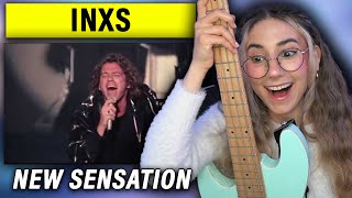 INXS  New Sensation Live From Wembley Stadium 1991  Singer Bassist Musician Reacts [upl. by Etienne]