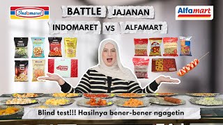 TASYI BATTLE JAJANAN INDOMARET VS ALFAMART  BLIND TEST HASILNYA BENER BENER NGAGETIN😱 [upl. by Nim383]