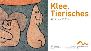 Paul Klee Tierisches 191018 – 170319 [upl. by Arenahs]