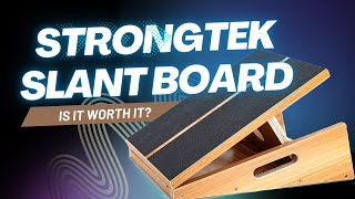 Review StrongTek Adjustable Wooden Slant Board [upl. by Harpp453]