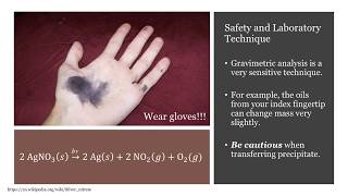 CHE 226 Experiment 2 Prelab Video  Gravimetric Analysis of a Soluble Chloride [upl. by Jacobs751]