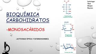 Carbohidratos Monosacaridos 4 Estereoisomería y Actividad óptica [upl. by Azarria]