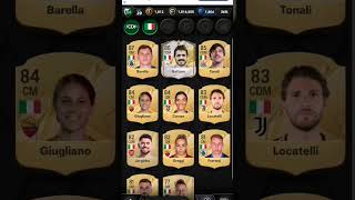 Das beste Italien🇮🇹 Team in Madfut 25 automobile phonk worldcup fifaworldcup anime [upl. by Ahteral]