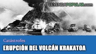 ▶️ Erupción del volcán Krakatoa en 1883 🌋 [upl. by Ambrosine]