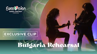 Intelligent Music Project  Intention  Exclusive Rehearsal Clip  Bulgaria 🇧🇬  Eurovision 2022 [upl. by Dov880]