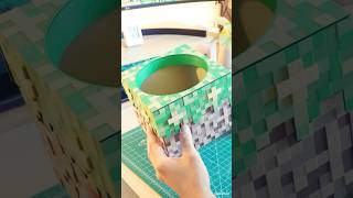 3D Printed Pixel Block Planter  Design in Blender and Bambu Lab P1S 🪴 3dprinting bambulab bambu [upl. by Bertelli404]