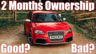 2 Month Ownership Review  Audi RS3 8P [upl. by Bee]