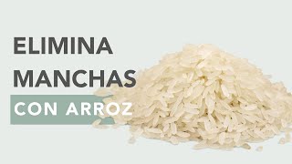 ELIMINA LAS MANCHAS DEL ROSTRO CON ARROZ [upl. by Izabel363]