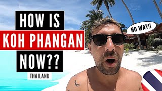 HOW IS KOH PHANGAN NOW 🇹🇭☀️Best beaches in Koh Phangan  Thailand vlog [upl. by Elly]