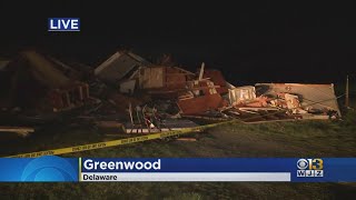 One person killed after tornado touches down near Bridgeville Delaware [upl. by Dez]