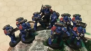 At the Captains Table Warhammer 40K 7th ed Necrons v Deathwatch pt 1 [upl. by Danni]