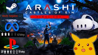 Most Disappointing 2023 VR Game  Arashi Castle of Sin  Final Cut Review [upl. by Neom]