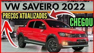 VW SAVEIRO 2022 PREÇOS ATUALIZADOS E VERSÕES [upl. by Baiel]