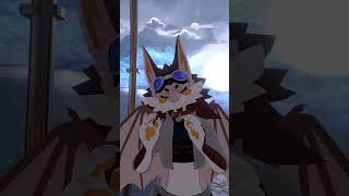 Ein cuter Flauschedrache furries fyp deutsch short drache fluffy vrchat foryou safespace [upl. by Jennifer431]