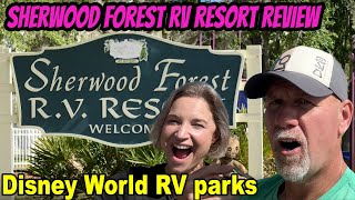 Sherwood Forest RV Park review  RV parks near Disney World [upl. by Nosmoht30]