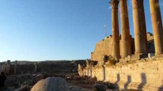 Jordania  Templo de Artemisa Jerash [upl. by Hotchkiss]