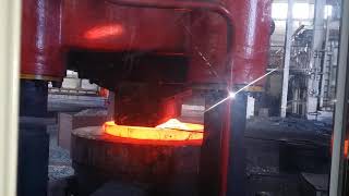 Forging for Blind Flange in Daeheung [upl. by Omland]