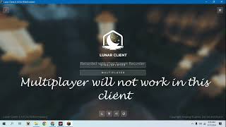 How to download Lunar client for Tlauncher  2024 [upl. by Attennaej]