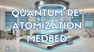 Quantum ReAtomization MedBed PREMIUM SUPERCHARGED ULTRA POWERFUL Energetically Programmed [upl. by Ardeed72]