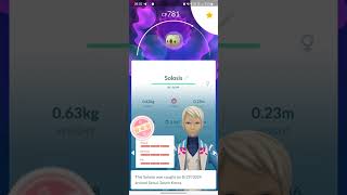 No way hundo Solosis from egg hatch pokemongo pokemon [upl. by Gilboa]