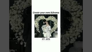 Creat your own Kdrama bts fypシ゚viral million koreanfashion aesthetic korean kdrama shorts [upl. by Ruomyes]