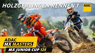 ADAC MX Junior Cup 125 Holzgerlingen  Rennen 1  ADAC Motorsports [upl. by Areek]