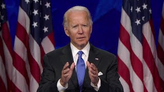 Joe Biden speech Watch full speech as he officially accepts presidential nomination at DNC  ABC7 [upl. by Wesa201]