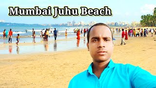 Mumbai Juhu Beach 🌊 Minsarul Hoque Vlog [upl. by Regina]