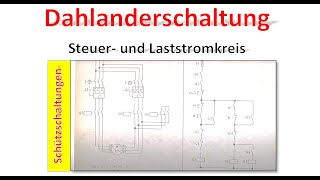 Dahlanderschaltung  Elektrotechnik  Steuerstromkreis  Laststromkreis [upl. by Musser]