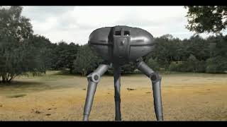 Tripods on Horsell Common War of the Worlds HG Wells [upl. by Nannaihr]