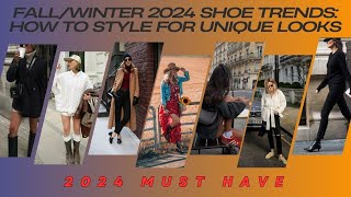 FallWinter 2024 Shoe Trends How to Style Biker Boots Western Boots and Loafers for Unique Looks [upl. by Godred]