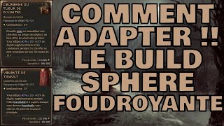 Comment CUSTOMISER son BUILD SPHERE FOUDROYANTE [upl. by Richman]