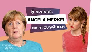 5 Gründe Angela Merkel nicht zu wählen [upl. by Ydda240]