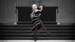 【R18MMD4K 60P】Bronya black wedding dressTeddy Bear [upl. by Anyela]