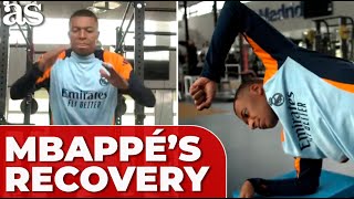 MBAPPE powers through gym RECOVERY with REAL MADRID amid international break [upl. by Kirenoj]