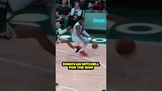 Donovan Mitchells EPIC game winner against the Bucks 👀 [upl. by Lener]