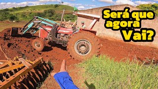 Fizemos a terraplanagem pra construir a baia da estrela roçavlog [upl. by Ardyth]