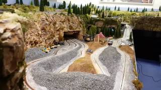 Byron rally  scalextric slot car track layout [upl. by Hugo]