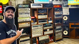 MASSIVE Vintage HiFi and Vintage Audio Collection Orlando FL [upl. by Siubhan]