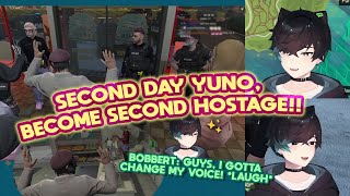 Its ONLY SECOND DAY Yuno awake held hostage multiple times AS SECOND HOSTAGE — WHAT A DAY [upl. by Apilef]