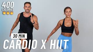 30 MIN CARDIO HIIT Workout  Full Body No Equipment No Repeats [upl. by Roeser46]