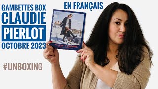 Unboxing Gambettes Box Octobre 2023 Claudie Pierlot [upl. by Uchish627]