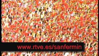 Encierros San Fermín 2011 ¡Síguelos en RTVE [upl. by Ecirted169]